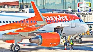 TRIP REPORT  easyJet A320  Impressive Clouds   Berlin to Madrid [upl. by Blatt]