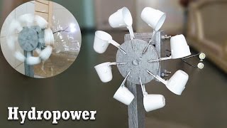 How to Generate Electricity from Water flow  Hydropower [upl. by Donaldson]