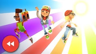 Subway Surfers Atlanta Jake Dark Outfit Fullscreen Gameplay HD [upl. by Eri]