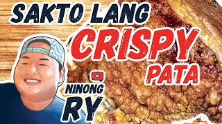 Sakto Lang Crispy Pata para sa puso mong palaging pinapaasa  Ninong Ry [upl. by Ahsinam3]