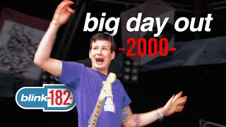 blink182  Big Day Out 2000  REMASTERED [upl. by Sufur]