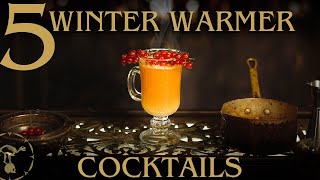 5 Winter Warmer Cocktails [upl. by Garrik]