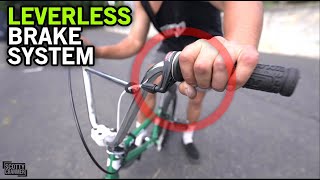 Worlds First BMX Brake System WITHOUT Levers [upl. by Chaker]