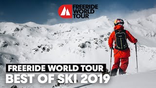 The Best Freeride Ski Lines of 2019  Freeride World Tour [upl. by Ludovico]