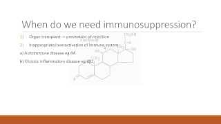 Immunosuppressant Drugs  Corticosteroids [upl. by Scharf]