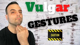 Italian Hand Signs 6 RUDE examples [upl. by Otsirave]