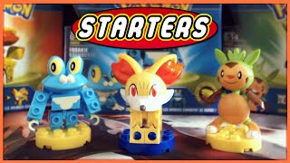 MORE LEGO Pokémon  Chespin Fennekin Froakie IONIX Opening [upl. by Gniy]