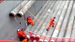 IDIOTS AT SEA  Offshore Pipelay Crane FAILURE ACCIDENT [upl. by Chamberlin]