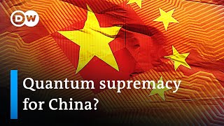 China claims quantum supremacy with new supercomputer  DW News [upl. by Aicxela160]