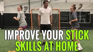 5 Lacrosse Stick Skill Exercises That You Can Do at Home [upl. by Arral]