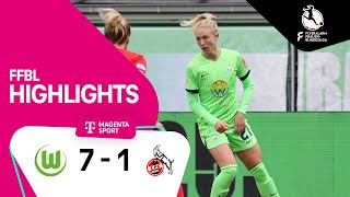 VfL Wolfsburg  1 FC Köln  Highlights FLYERALARM FrauenBundesliga 2223 [upl. by Hermon]