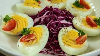 How To Make Deviled Eggs  Deviled Eggs Recipe  Egg Recipes  The Bombay Chef  Varun Inamdar [upl. by Pimbley]