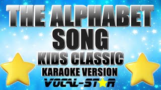 Kids Classic  The Alphabet Song Karaoke Version [upl. by Ariada884]