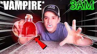 Insane Ordering VAMPlRE Potion from the DARK WEB at 3AM Challenge Vampire Challenge [upl. by Michail]