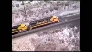 1981 Santa Fe Railway Commercial  Piggyback [upl. by Assyn326]