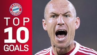 Arjen Robbens best goals for FC Bayern [upl. by Sone]