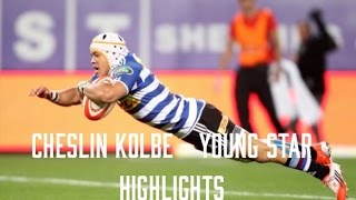 Cheslin Kolbe Young Star  Highlights [upl. by Weiler]