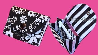 59  KleinerMini Geldbeutel  mini purse DIY [upl. by Reckford]