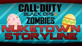 Black Ops 2 Zombies  Nuketown Storyline Backstory Richtofen amp Marlton Quotes Analysis [upl. by Camala5]