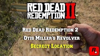 Red Dead Redemption 2  Otis Millers Revolver  Secret Location [upl. by Quintina]