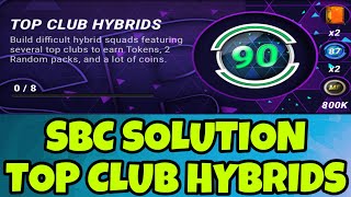 SBC SOLUTION TOP CLUB HYBRIDS  MADFUT 24 [upl. by Rockwood]