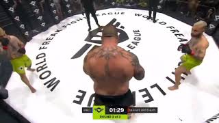 Eddie Hall Vs Neffati Brothers  Fight Highlights  Knockout [upl. by Henig964]