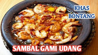 RESEP SAMBAL GAMI KHAS BONTANG [upl. by Shig]