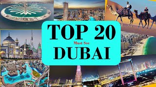 Dubai Tourism  Famous 20 Places to Visit in Dubai [upl. by Petronia]