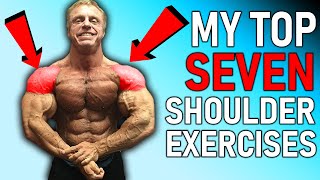 Top quot7quot Shoulder Exercises  Trigger Massive Growth [upl. by Medrek]