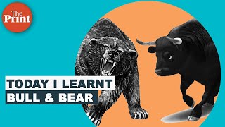 What do bull and bear mean in the stock market [upl. by Mlehliw]