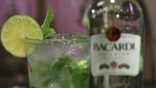 How to Make Bacardi Mojitos  Mojito Recipes [upl. by Ainoloppa]