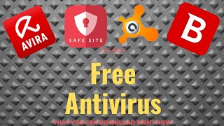 Best free antivirus for PC 2021 [upl. by Lentha511]