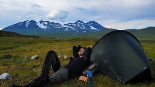 Sarek National Park Solo Hike Sweden [upl. by Bopp708]