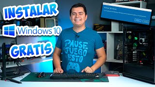 Como Instalar Windows 10 Gratis y Activarlo en 2021  Protomdz [upl. by Ruhtra]