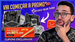 AO VIVO Essa PROMETE Nova PROMOÇÃO AliExpress  Cupons Descontos Dicas e S0rt3ios [upl. by Akim]