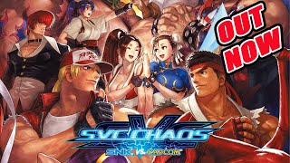 New SNK VS CAPCOM CHAOS Version Announced and Released [upl. by Horvitz]