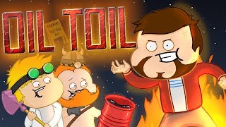 Oil Toil  Yogscast Animation  Lewis Mental Breakdown [upl. by Sela]