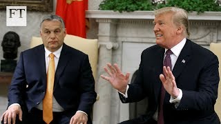 Donald Trump praises Hungarys Viktor Orban on immigration [upl. by Hsiekal]