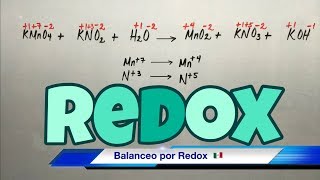 Balanceo por REDOX paso a paso [upl. by Oidgime]