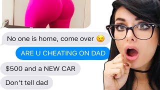 PARENTS CAUGHT CHEATING OVER TEXTS [upl. by Ewart]