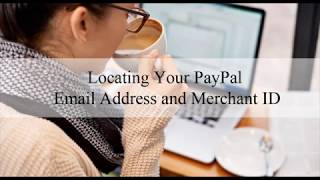 Locating PayPal Email Address and Merchant ID [upl. by Ovida]