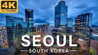 Seoul South Korea Drone View 4K  Seoul Skyline 4K  Seoul Hyperlapse Timelapse [upl. by Rior]