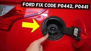 FORD P0441 P0442 EVAPORATIVE EMISSION SYSTEM LEAK DETECTED [upl. by Estren500]