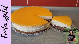 Fanta szelet  Fanta torta  Torta 🍊🍰 [upl. by Eitra939]