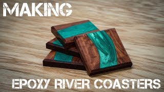 Making Epoxy River Coasters [upl. by Hamilton]