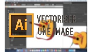 Tutoriel Illustrator  Comment vectoriser une image [upl. by Sitto]