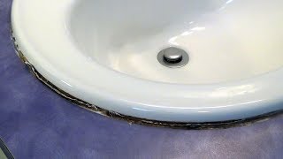 How to ReCaulk a Sink [upl. by Marne377]