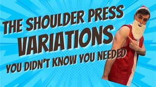 5 Shoulder Press Variations You NEED To Try [upl. by Maddocks]