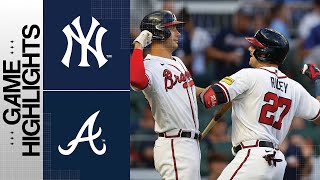 Yankees vs Braves Game Highlights 81423  MLB Highlights [upl. by Eiramyllek886]