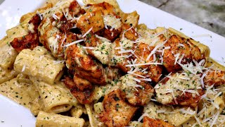 Creamy Pesto Chicken Pasta Recipe  30 Minute Meal [upl. by Dominy753]